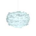 Umage Eos hanglamp medium Ø45 wit snoer, lichtblauw
