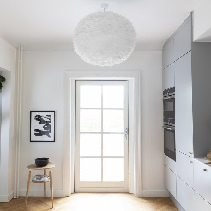 Umage Eos XL hanglamp Ø75 wit snoer, wit