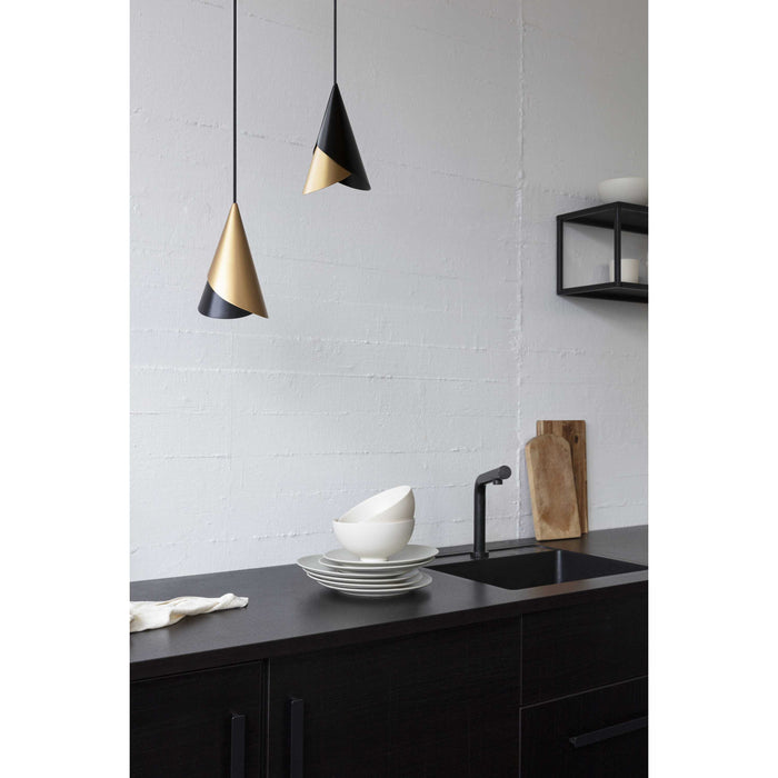 Umage Cornet hanglamp Nuance Olive staal