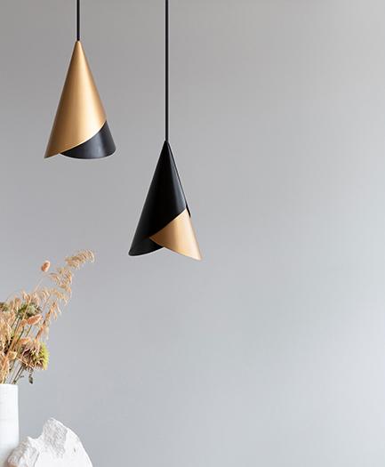 Umage Cornet hanglamp Nuance Olive staal