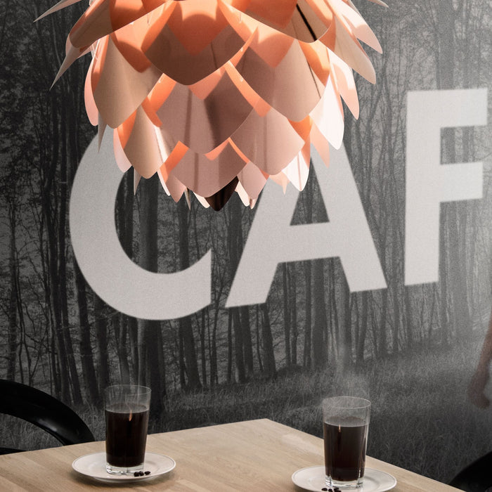 Umage Silvia Medium hanglamp Ø50 wit snoer, messing