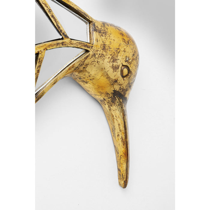 Wanddecoratie spiegel kolibrie 60cm Kare Design