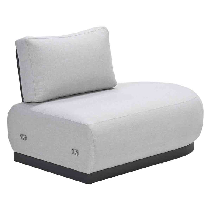 Marseille 1-zits chaise longue links - valley sand