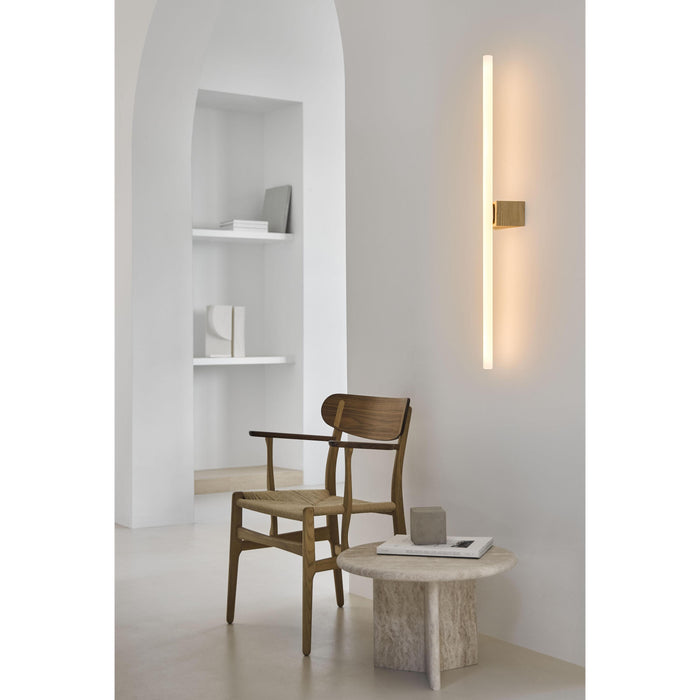 Minimism Single wandlamp large naturel eiken