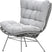 Libelle wicker relax tuinstoel - taupe - valley sand