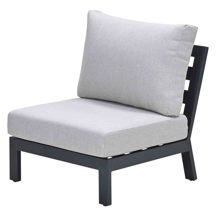 Geneva aluminium midden element - carbon black