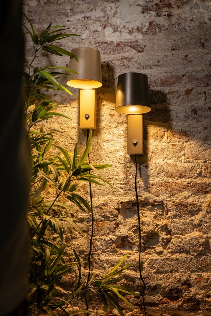 ETH Priscilla Wandlamp 1xE27 Anodic Brown