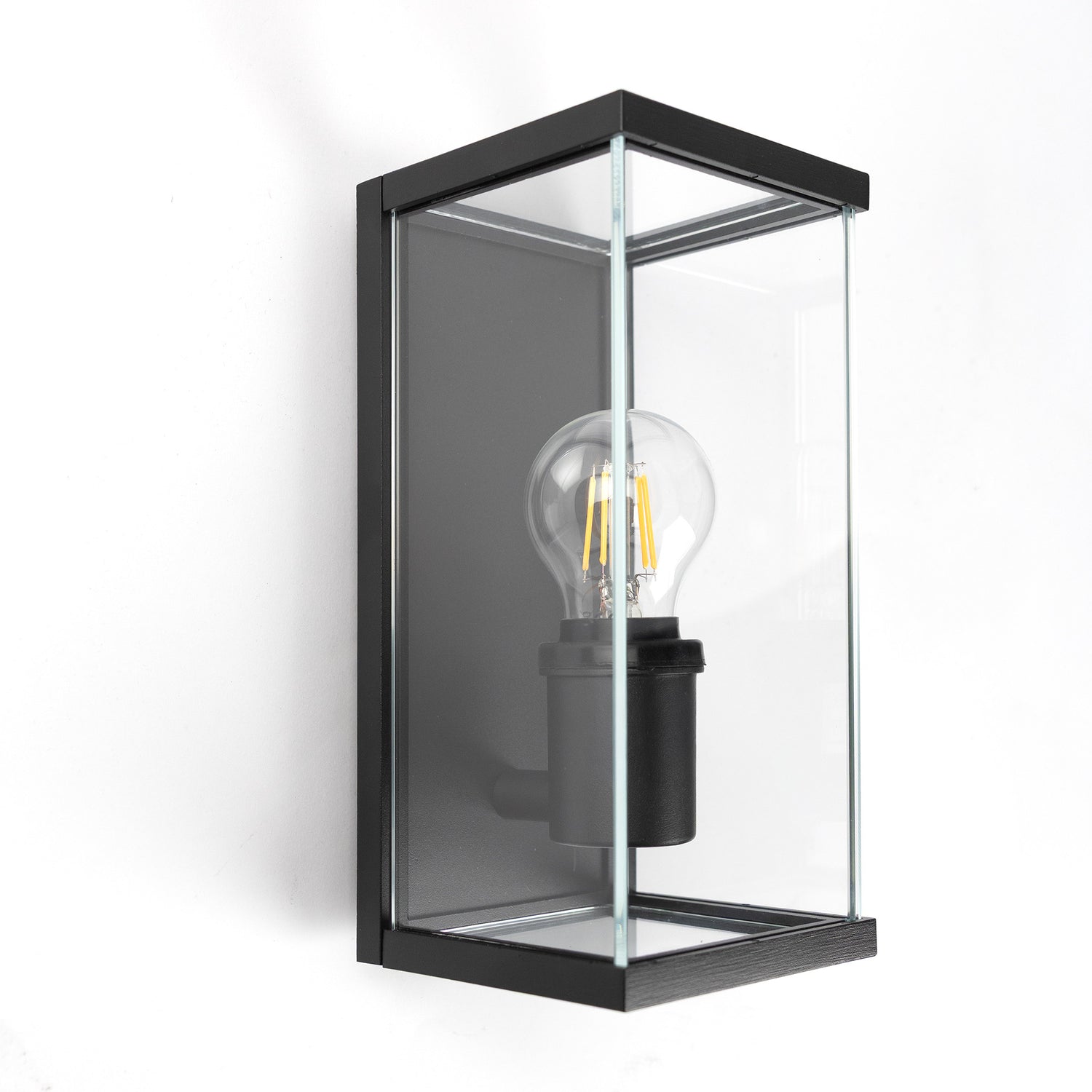 KS Verlichting Toledo Muurlamp Zwart