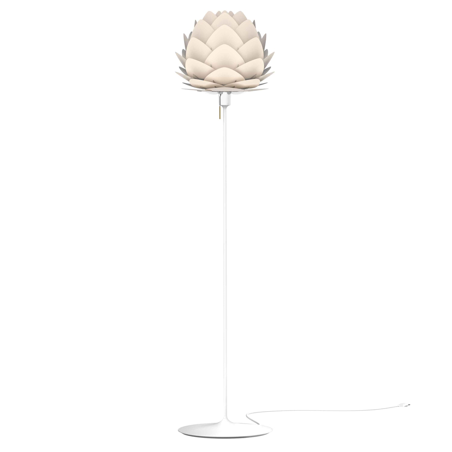 Umage Aluvia Mini vloerlamp Ø40 wit