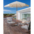 Beliani - MURASA - Tuinparasol - Beige - 258 cm - Polyester