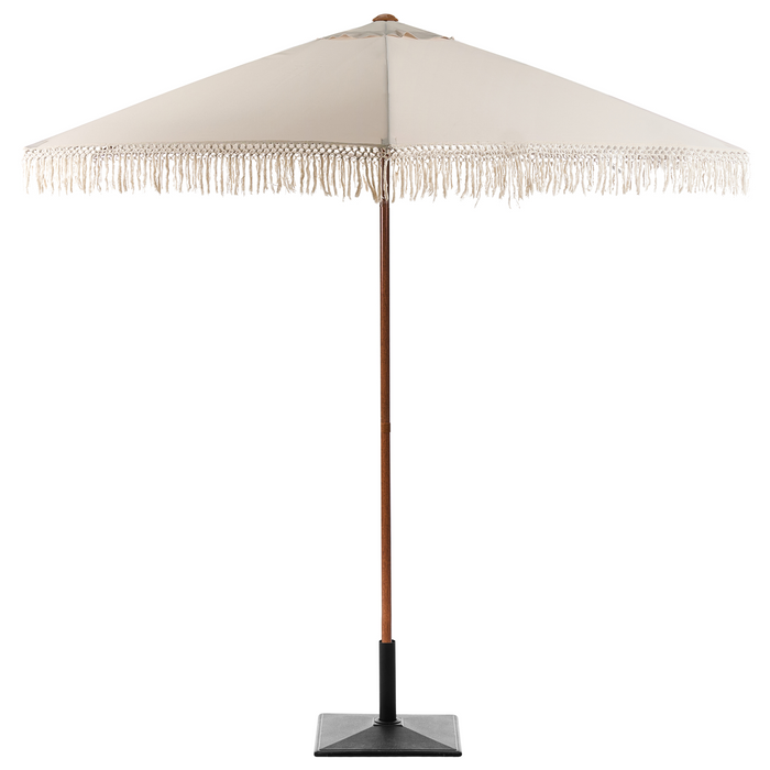 Beliani - MURASA - Tuinparasol - Beige - 258 cm - Polyester