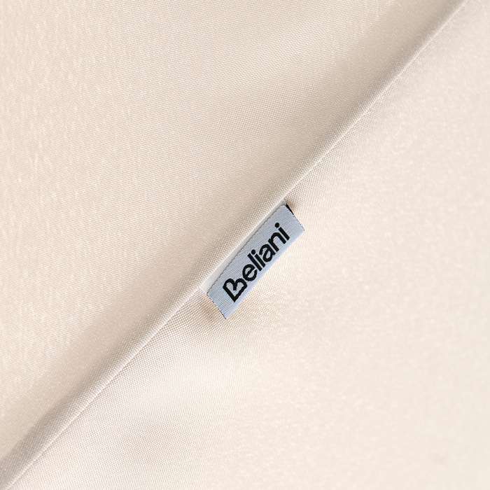 Beliani - MURASA - Tuinparasol - Beige - 258 cm - Polyester