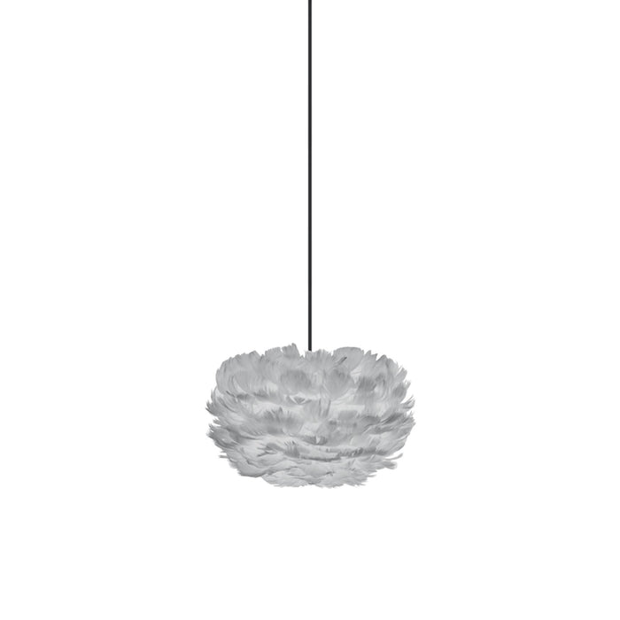 Umage Eos hanglamp micro Ø22 zwart snoer, lichtgrijs