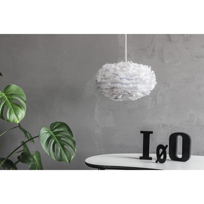 Umage Eos hanglamp mini Ø35 wit snoer, lichtgrijs