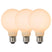 Lucide G80 Filament lamp - Opaal (set van 3)