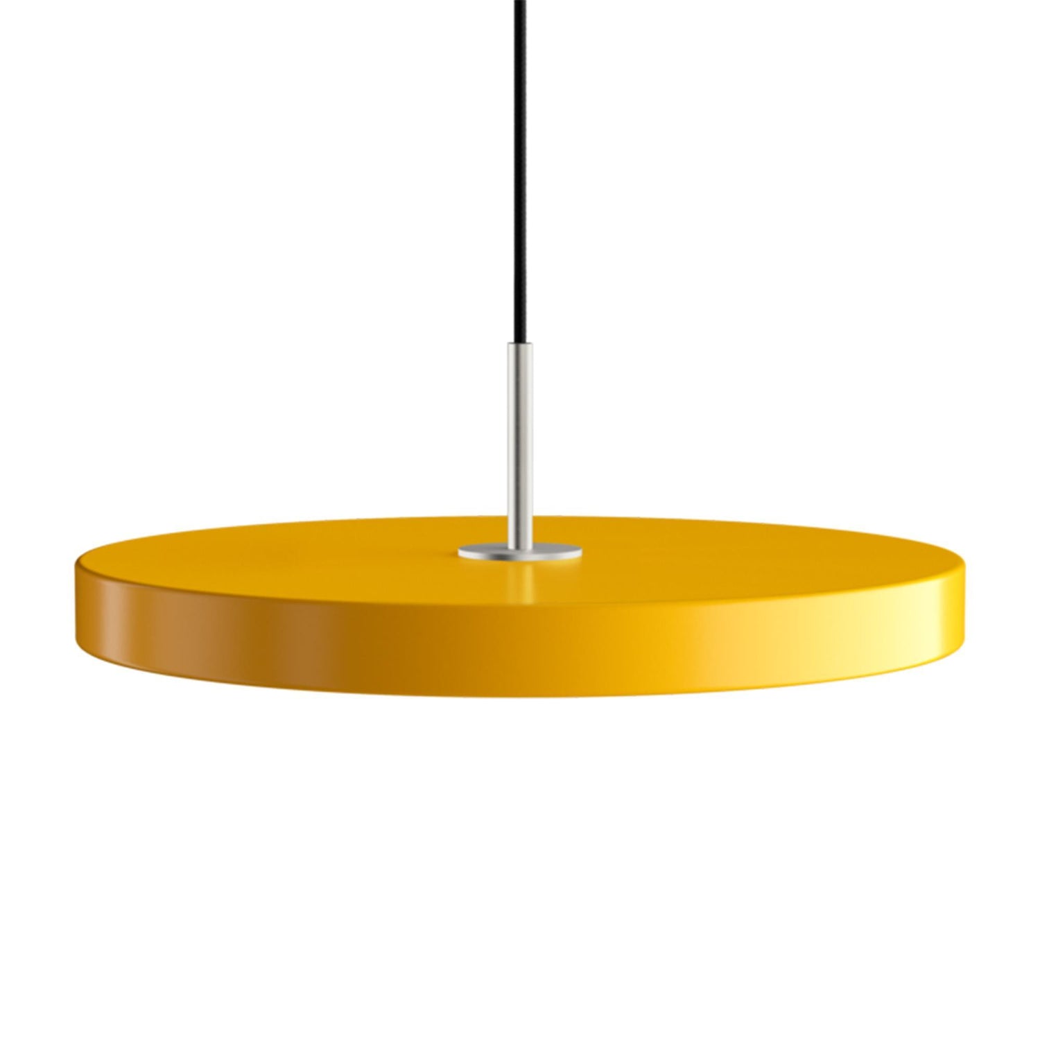 Umage Asteria hanglamp LED medium Ø43 staal Saffron Yellow