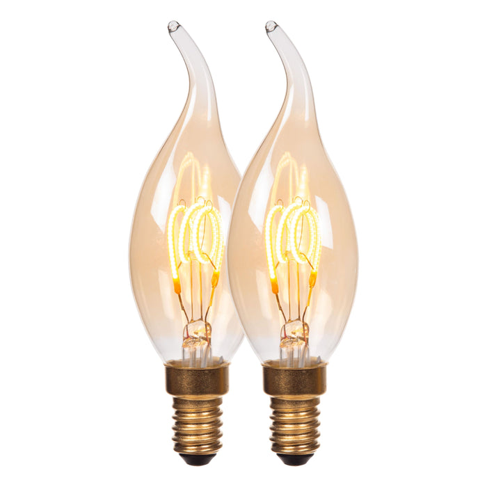 Lucide CT35 Filament lamp - Amber (set van 2)