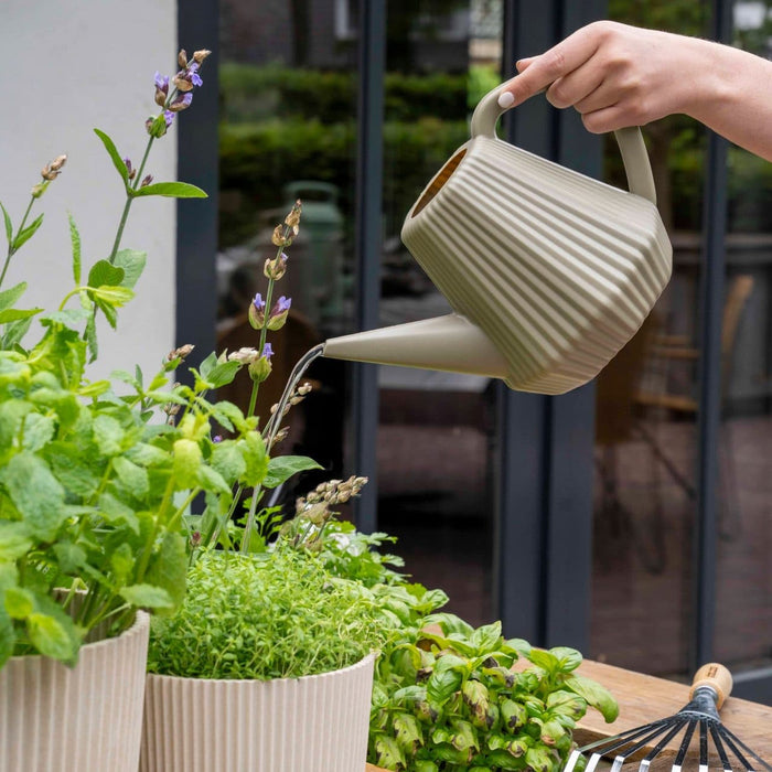 Capi Europe - Pot bol Groove 'made with'  - 28x27 - Kunstgras groen