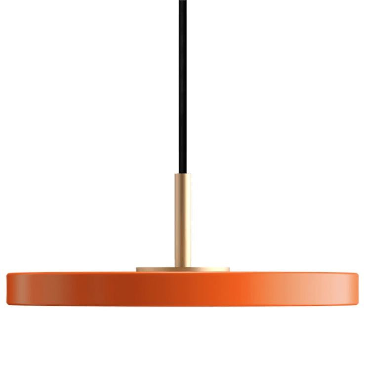 Asteria Micro hanglamp dimbaar LED Ø15 messing|nuance oranje
