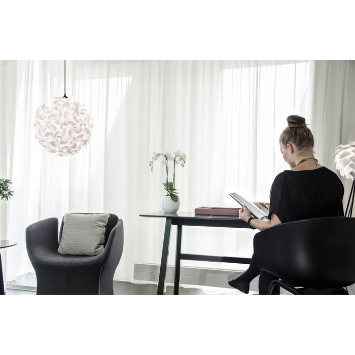 Umage Silvia Mini tafellamp Ø32 wit onderstel, messing