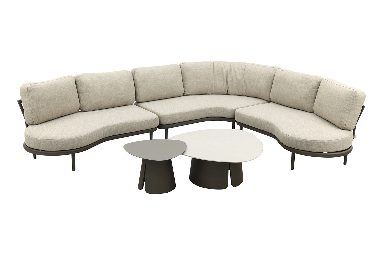 VDG Saranda organische loungeset - Terre