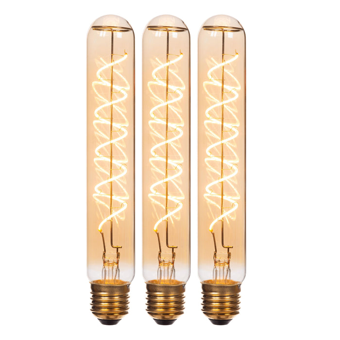 Lucide T32 Filament lamp - Amber (set van 3)