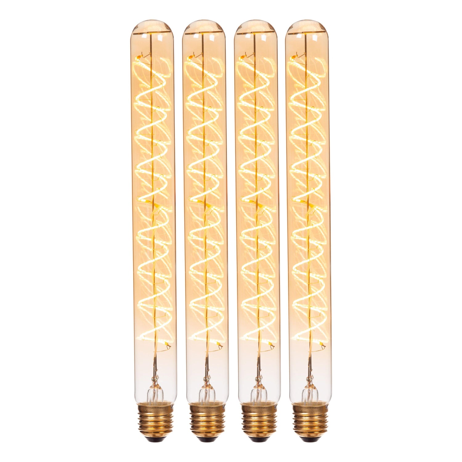 Lucide T32 Filament lamp - Amber (set van 4)