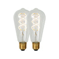 Lucide ST64 Filament lamp - Transparant (set van 2)
