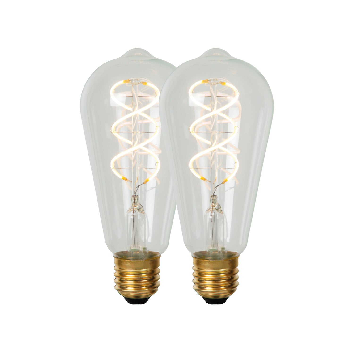 Lucide ST64 Filament lamp - Transparant (set van 2)