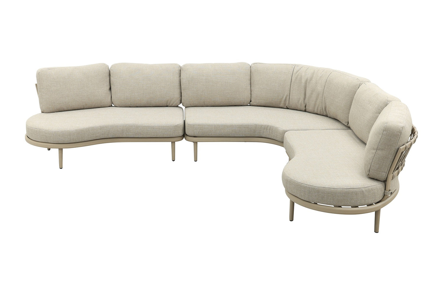 VDG Saranda organische loungebank - Latte