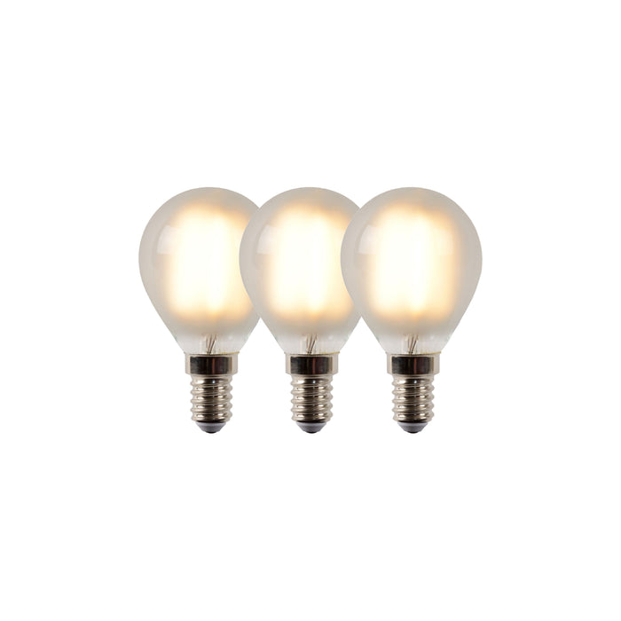 Lucide P45 Filament lamp - mat (set van 3)