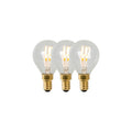 Lucide P45 Filament lamp - Transparant (set van 3)