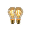 Lucide A60 Filament lamp - Amber (set van 2)