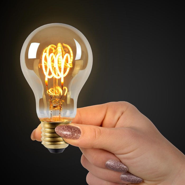 Lucide A60 Filament lamp - Amber (set van 2)