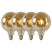 Lucide G125 Filament lamp - Amber (set van 4)