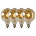 Lucide G125 Filament lamp - Amber (set van 4)