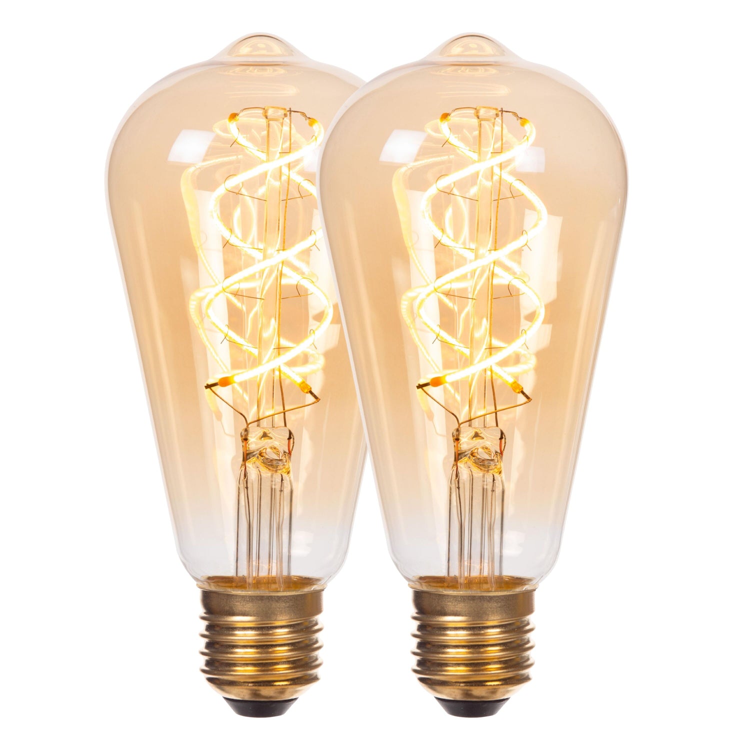 Lucide ST64 Filament lamp - Amber (set van 2)