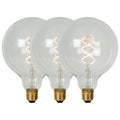 Lucide G125 Filament lamp - Transparant (set van 3)