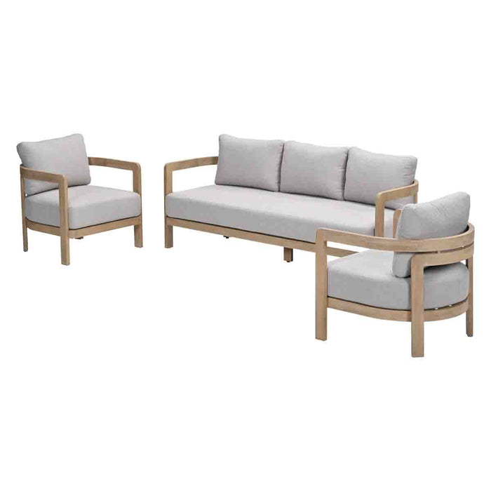 Ibiza lounge sofa set - acaciahout