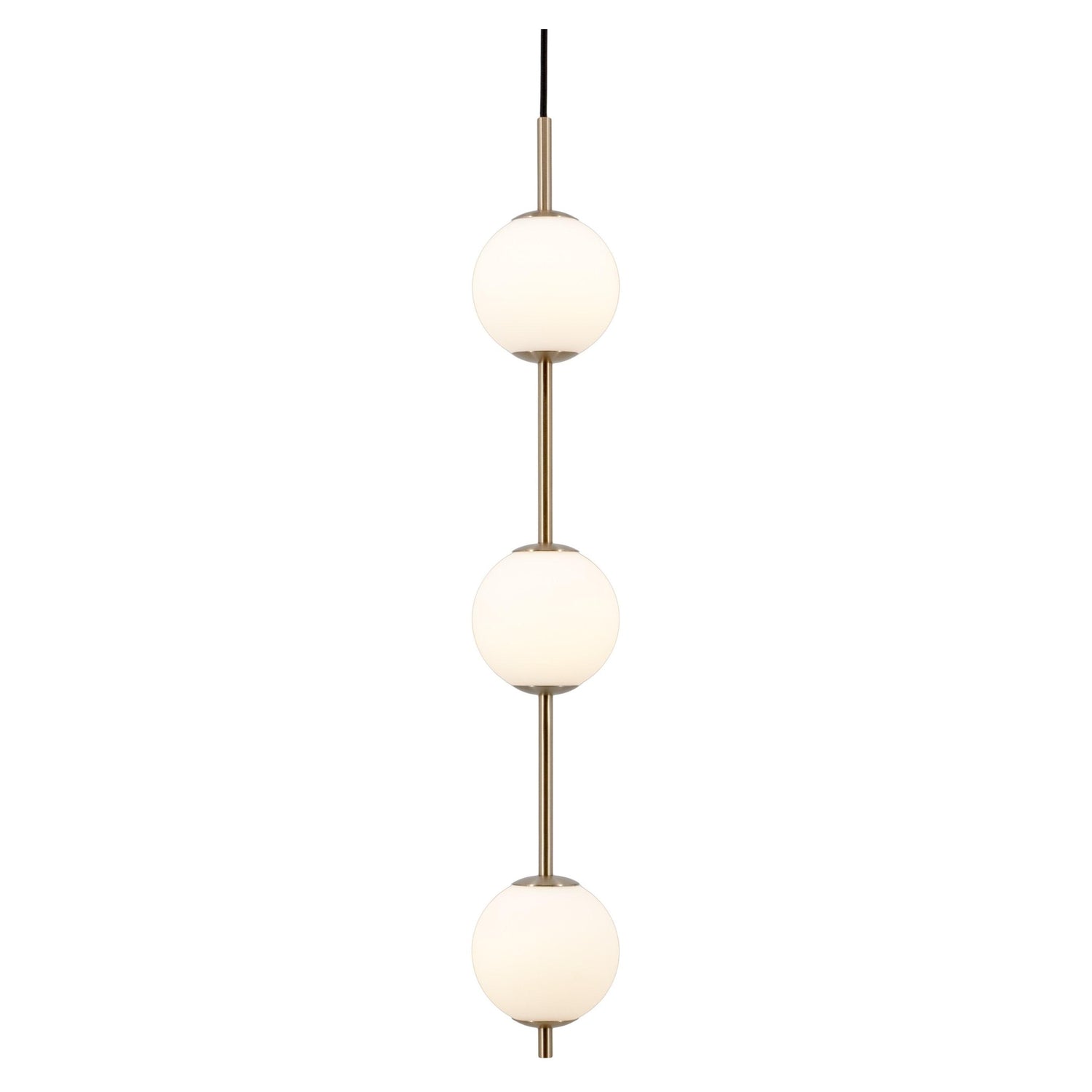 Umage Audrey 3 hanglamp LED messing|opaal