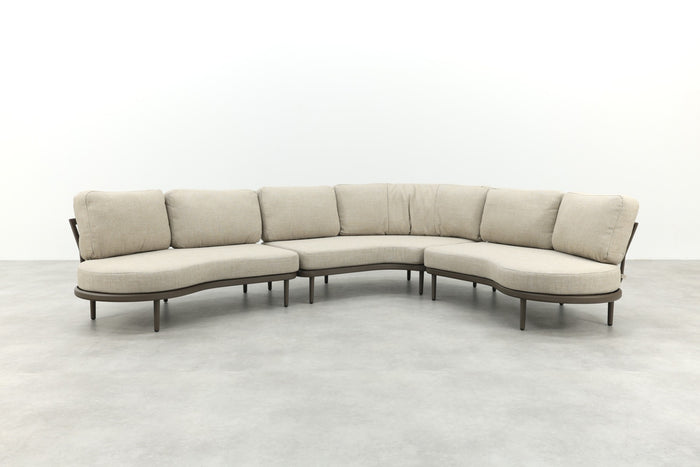 VDG Saranda organische loungebank - Terre