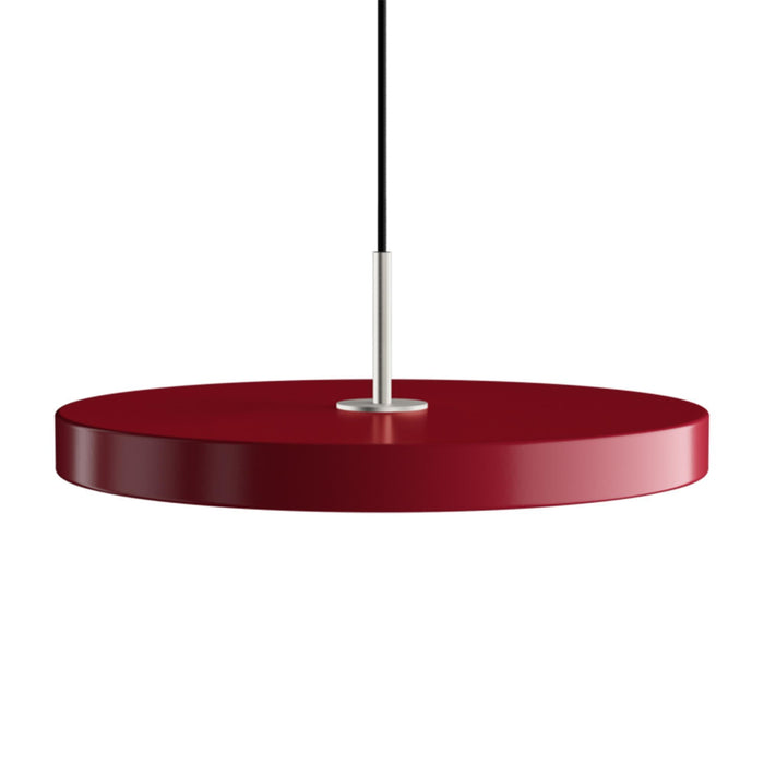 Umage Asteria hanglamp LED medium Ø43 staal Ruby Red