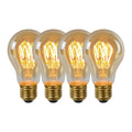 Lucide A60 Filament lamp - Amber (set van 4)