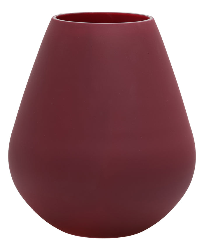 Vase The World Tasman S matte violet Ø18 x H20cm