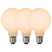 Lucide G125 Filament lamp - Opaal (set van 3)