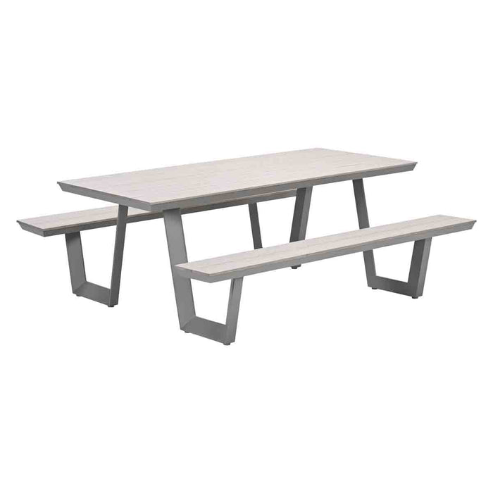 Bell aluminium picknick set - 200x178 cm - taupe