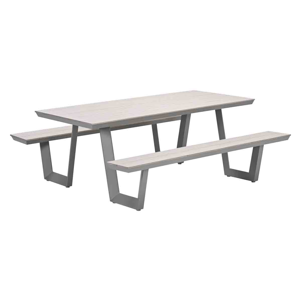 Bell aluminium picknick set - 200x178 cm - taupe
