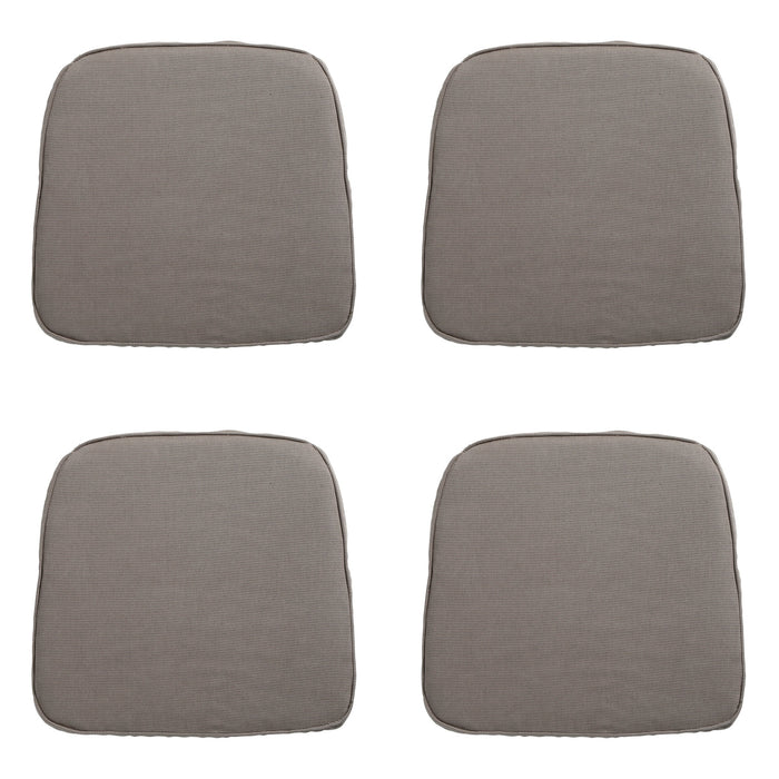 Madison -  Zitkussen Wicker Rib liver - Ca. 48x48 cm - Set van 4