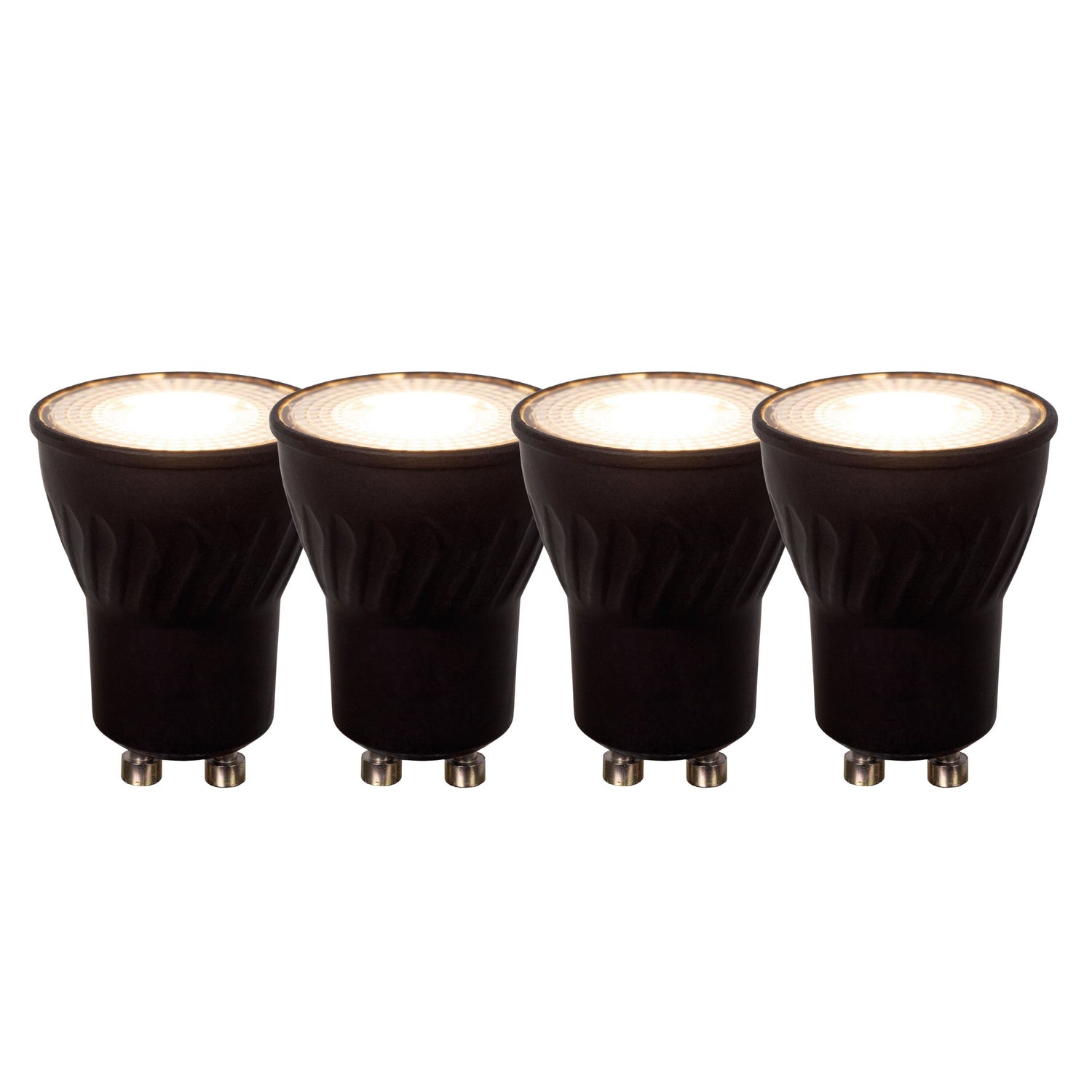 Lucide MR11 Led lamp - Zwart (set van 4)