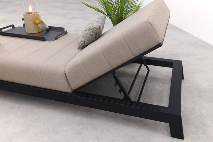 Mexico ligbed - Sunbrella - Taupe